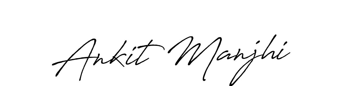 Similarly Antro_Vectra_Bolder is the best handwritten signature design. Signature creator online .You can use it as an online autograph creator for name Ankit Manjhi. Ankit Manjhi signature style 7 images and pictures png