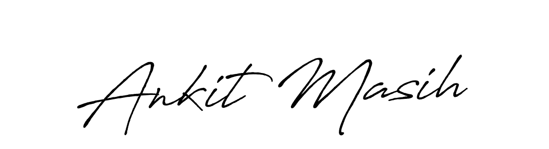 How to Draw Ankit Masih signature style? Antro_Vectra_Bolder is a latest design signature styles for name Ankit Masih. Ankit Masih signature style 7 images and pictures png