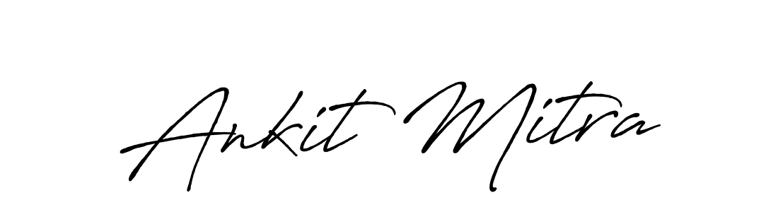 Antro_Vectra_Bolder is a professional signature style that is perfect for those who want to add a touch of class to their signature. It is also a great choice for those who want to make their signature more unique. Get Ankit Mitra name to fancy signature for free. Ankit Mitra signature style 7 images and pictures png