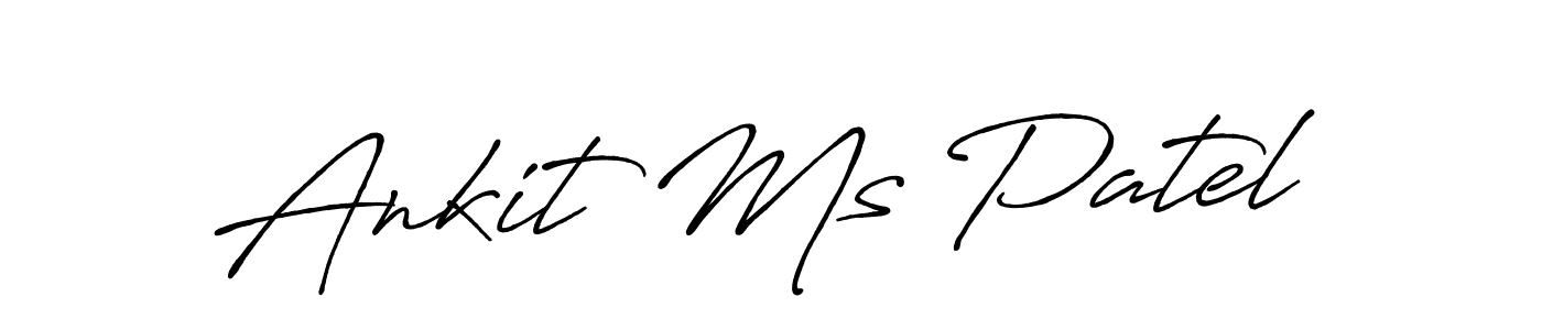 This is the best signature style for the Ankit Ms Patel name. Also you like these signature font (Antro_Vectra_Bolder). Mix name signature. Ankit Ms Patel signature style 7 images and pictures png