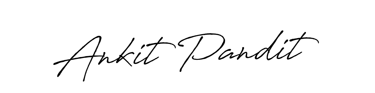 The best way (Antro_Vectra_Bolder) to make a short signature is to pick only two or three words in your name. The name Ankit Pandit include a total of six letters. For converting this name. Ankit Pandit signature style 7 images and pictures png