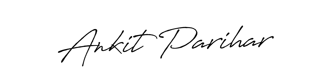 Use a signature maker to create a handwritten signature online. With this signature software, you can design (Antro_Vectra_Bolder) your own signature for name Ankit Parihar. Ankit Parihar signature style 7 images and pictures png