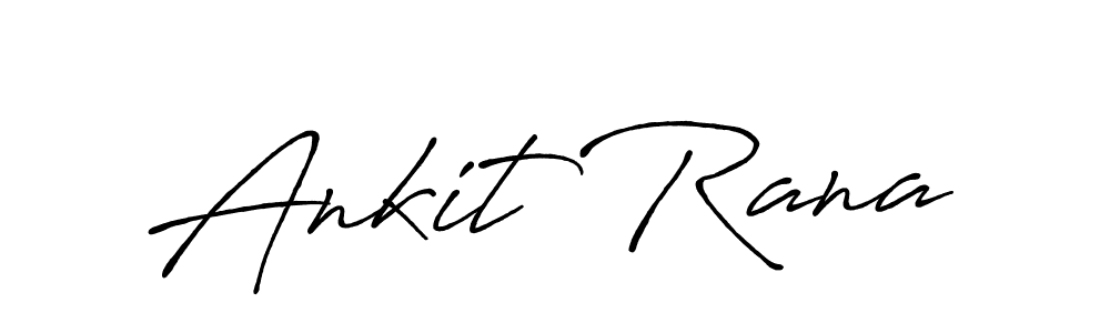 Create a beautiful signature design for name Ankit Rana. With this signature (Antro_Vectra_Bolder) fonts, you can make a handwritten signature for free. Ankit Rana signature style 7 images and pictures png