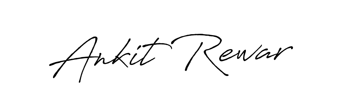 Design your own signature with our free online signature maker. With this signature software, you can create a handwritten (Antro_Vectra_Bolder) signature for name Ankit Rewar. Ankit Rewar signature style 7 images and pictures png