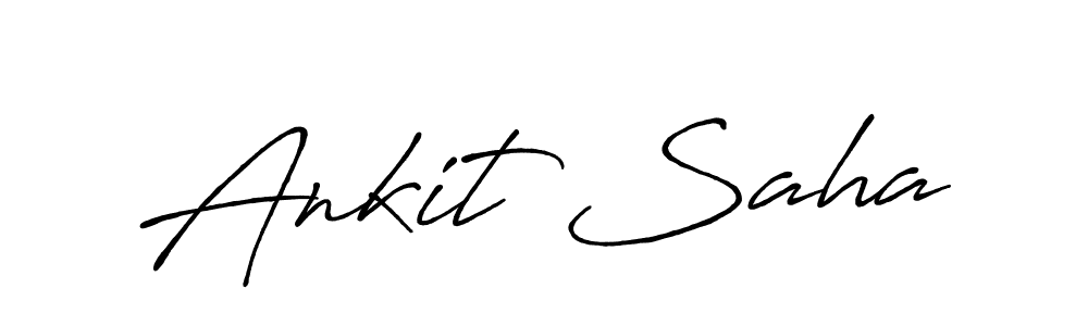 Design your own signature with our free online signature maker. With this signature software, you can create a handwritten (Antro_Vectra_Bolder) signature for name Ankit Saha. Ankit Saha signature style 7 images and pictures png