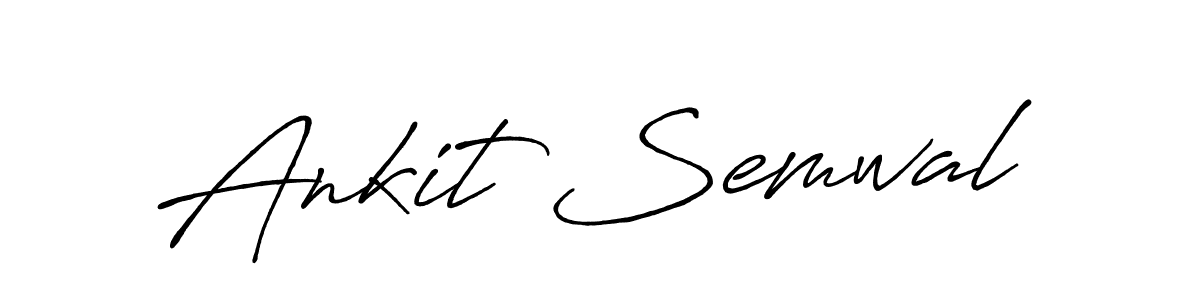 Ankit Semwal stylish signature style. Best Handwritten Sign (Antro_Vectra_Bolder) for my name. Handwritten Signature Collection Ideas for my name Ankit Semwal. Ankit Semwal signature style 7 images and pictures png
