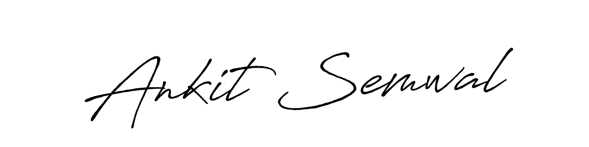 Ankit Semwal stylish signature style. Best Handwritten Sign (Antro_Vectra_Bolder) for my name. Handwritten Signature Collection Ideas for my name Ankit Semwal. Ankit Semwal signature style 7 images and pictures png