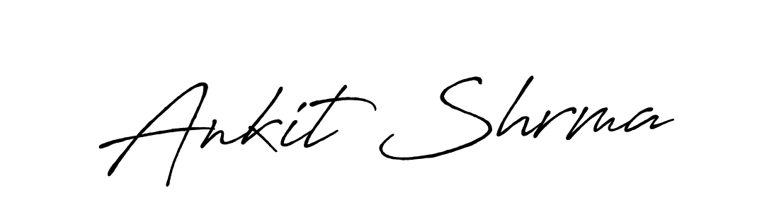 Also we have Ankit Shrma name is the best signature style. Create professional handwritten signature collection using Antro_Vectra_Bolder autograph style. Ankit Shrma signature style 7 images and pictures png