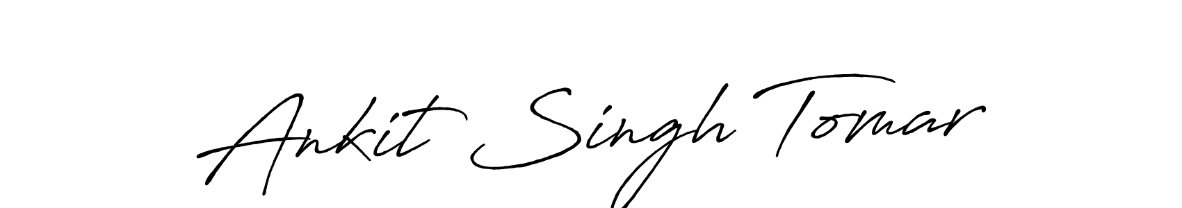 Ankit Singh Tomar stylish signature style. Best Handwritten Sign (Antro_Vectra_Bolder) for my name. Handwritten Signature Collection Ideas for my name Ankit Singh Tomar. Ankit Singh Tomar signature style 7 images and pictures png