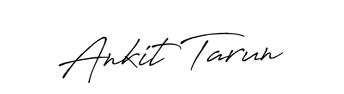 Also we have Ankit Tarun name is the best signature style. Create professional handwritten signature collection using Antro_Vectra_Bolder autograph style. Ankit Tarun signature style 7 images and pictures png