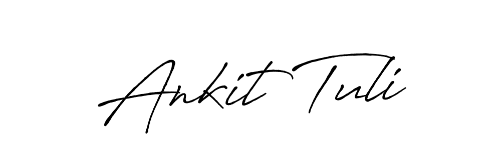 This is the best signature style for the Ankit Tuli name. Also you like these signature font (Antro_Vectra_Bolder). Mix name signature. Ankit Tuli signature style 7 images and pictures png