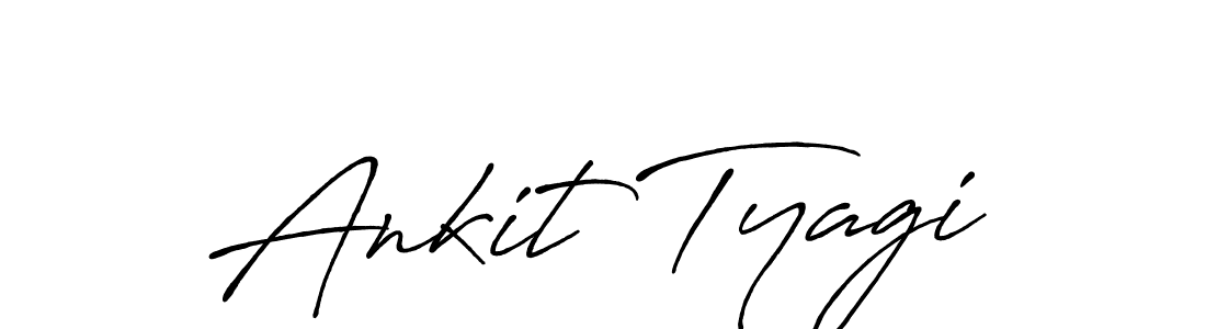 Also we have Ankit Tyagi name is the best signature style. Create professional handwritten signature collection using Antro_Vectra_Bolder autograph style. Ankit Tyagi signature style 7 images and pictures png