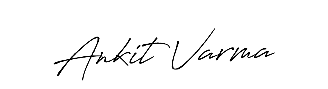 How to make Ankit Varma signature? Antro_Vectra_Bolder is a professional autograph style. Create handwritten signature for Ankit Varma name. Ankit Varma signature style 7 images and pictures png