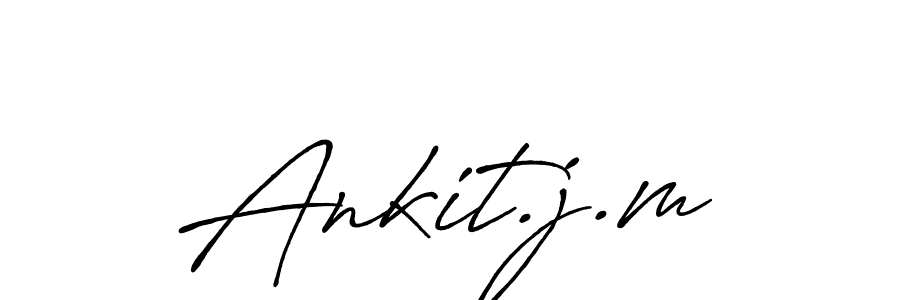 if you are searching for the best signature style for your name Ankit.j.m. so please give up your signature search. here we have designed multiple signature styles  using Antro_Vectra_Bolder. Ankit.j.m signature style 7 images and pictures png