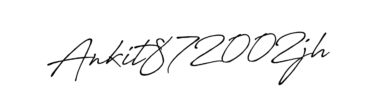 The best way (Antro_Vectra_Bolder) to make a short signature is to pick only two or three words in your name. The name Ankit872002jh include a total of six letters. For converting this name. Ankit872002jh signature style 7 images and pictures png