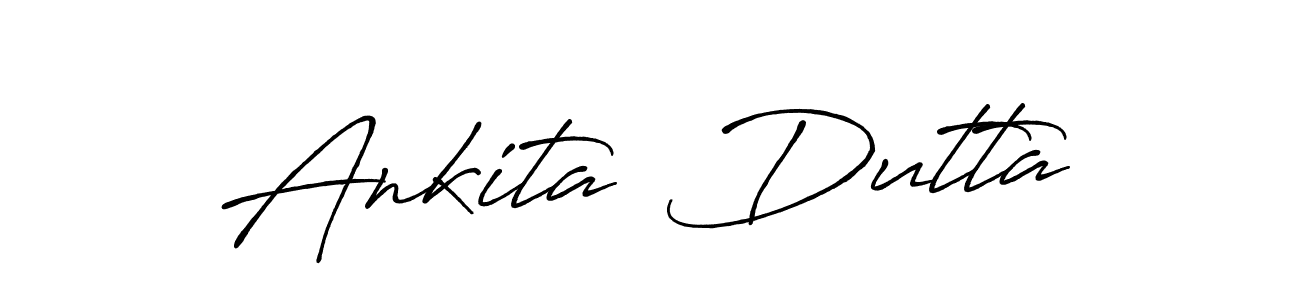 Make a short Ankita  Dutta signature style. Manage your documents anywhere anytime using Antro_Vectra_Bolder. Create and add eSignatures, submit forms, share and send files easily. Ankita  Dutta signature style 7 images and pictures png