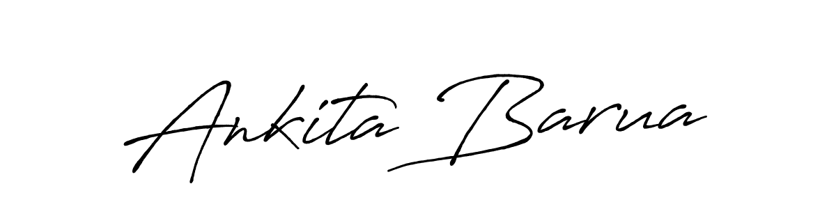 The best way (Antro_Vectra_Bolder) to make a short signature is to pick only two or three words in your name. The name Ankita Barua include a total of six letters. For converting this name. Ankita Barua signature style 7 images and pictures png