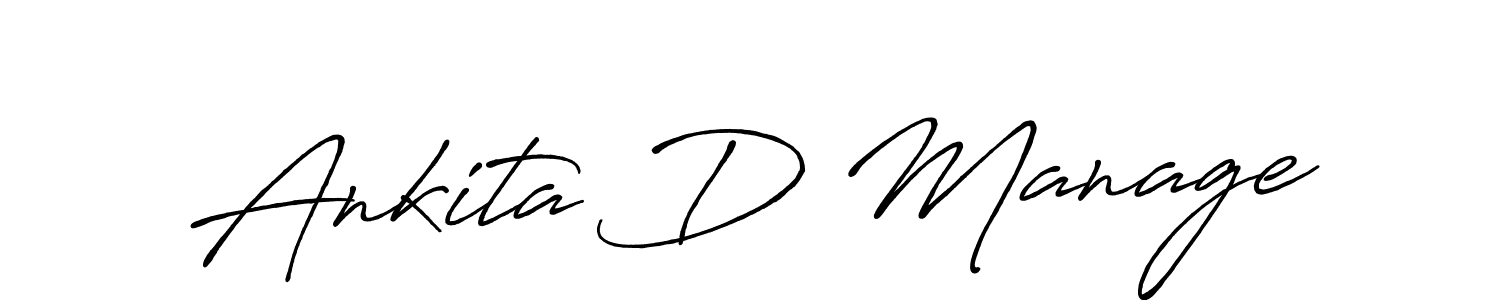 Similarly Antro_Vectra_Bolder is the best handwritten signature design. Signature creator online .You can use it as an online autograph creator for name Ankita D Manage. Ankita D Manage signature style 7 images and pictures png