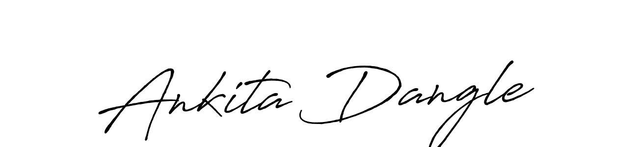 Here are the top 10 professional signature styles for the name Ankita Dangle. These are the best autograph styles you can use for your name. Ankita Dangle signature style 7 images and pictures png
