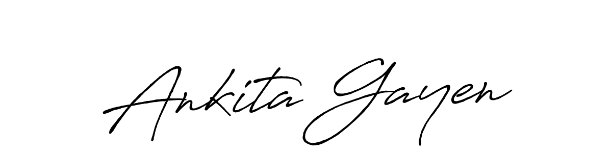 Use a signature maker to create a handwritten signature online. With this signature software, you can design (Antro_Vectra_Bolder) your own signature for name Ankita Gayen. Ankita Gayen signature style 7 images and pictures png