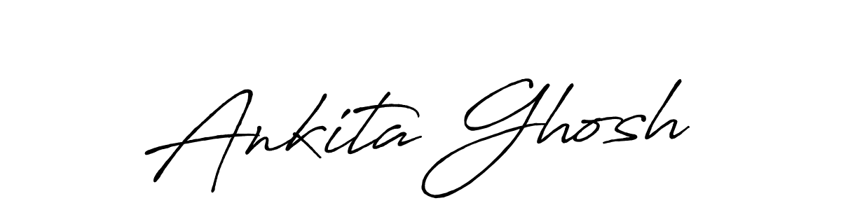 Use a signature maker to create a handwritten signature online. With this signature software, you can design (Antro_Vectra_Bolder) your own signature for name Ankita Ghosh. Ankita Ghosh signature style 7 images and pictures png