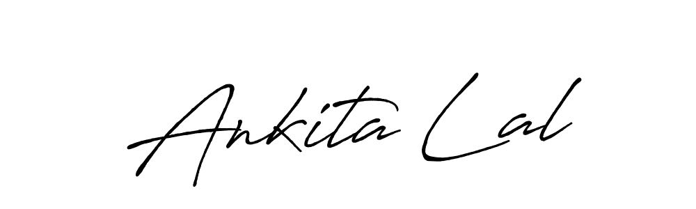 Also we have Ankita Lal name is the best signature style. Create professional handwritten signature collection using Antro_Vectra_Bolder autograph style. Ankita Lal signature style 7 images and pictures png