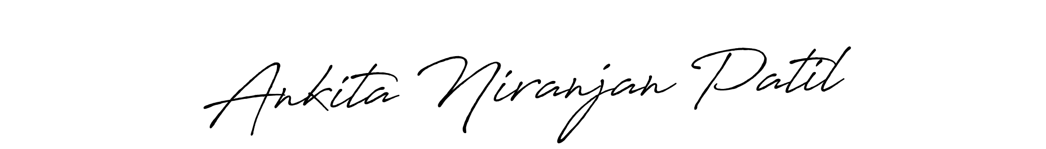 It looks lik you need a new signature style for name Ankita Niranjan Patil. Design unique handwritten (Antro_Vectra_Bolder) signature with our free signature maker in just a few clicks. Ankita Niranjan Patil signature style 7 images and pictures png