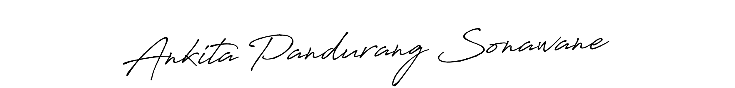 Design your own signature with our free online signature maker. With this signature software, you can create a handwritten (Antro_Vectra_Bolder) signature for name Ankita Pandurang Sonawane. Ankita Pandurang Sonawane signature style 7 images and pictures png