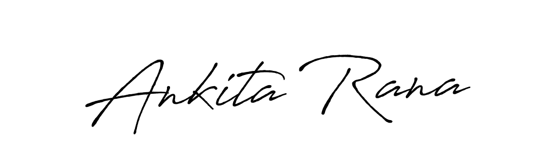 How to make Ankita Rana signature? Antro_Vectra_Bolder is a professional autograph style. Create handwritten signature for Ankita Rana name. Ankita Rana signature style 7 images and pictures png