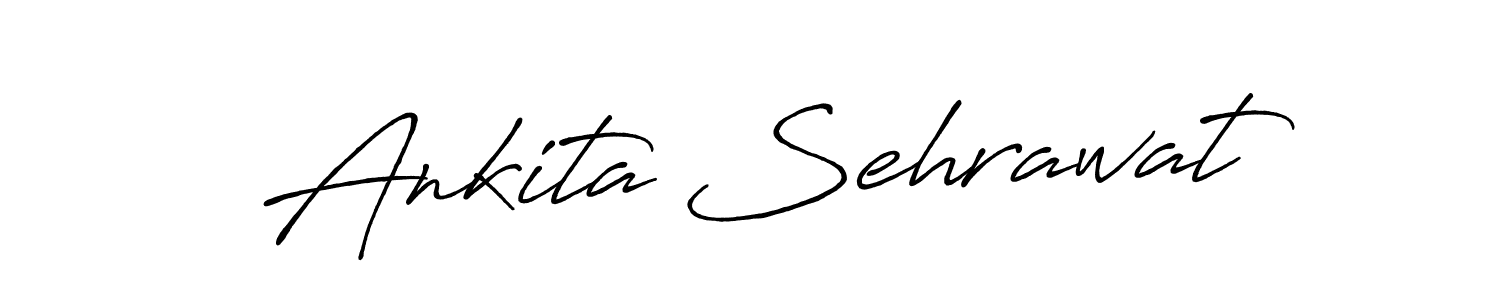 if you are searching for the best signature style for your name Ankita Sehrawat. so please give up your signature search. here we have designed multiple signature styles  using Antro_Vectra_Bolder. Ankita Sehrawat signature style 7 images and pictures png