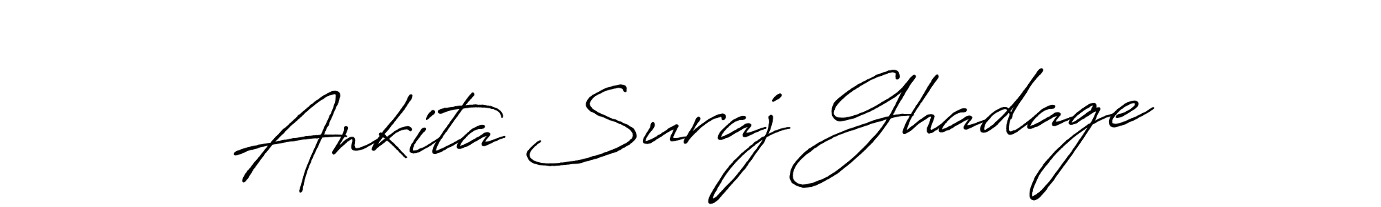 Here are the top 10 professional signature styles for the name Ankita Suraj Ghadage. These are the best autograph styles you can use for your name. Ankita Suraj Ghadage signature style 7 images and pictures png