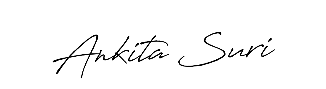 You can use this online signature creator to create a handwritten signature for the name Ankita Suri. This is the best online autograph maker. Ankita Suri signature style 7 images and pictures png