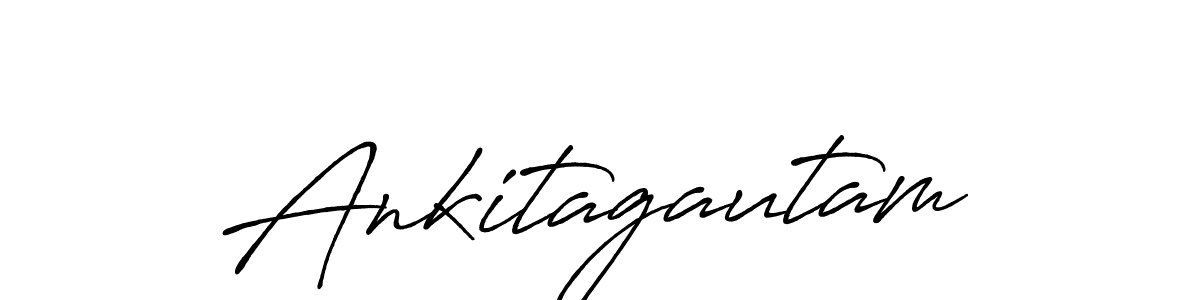 How to Draw Ankitagautam signature style? Antro_Vectra_Bolder is a latest design signature styles for name Ankitagautam. Ankitagautam signature style 7 images and pictures png