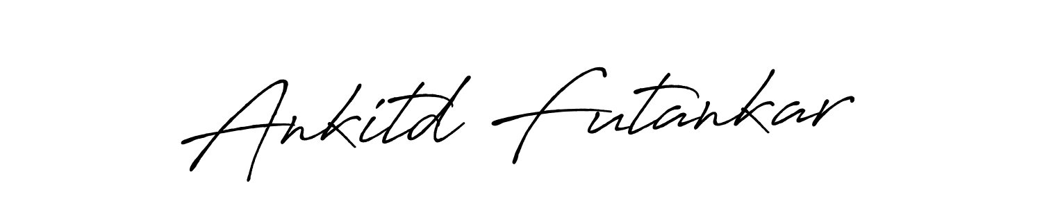 Use a signature maker to create a handwritten signature online. With this signature software, you can design (Antro_Vectra_Bolder) your own signature for name Ankitd Futankar. Ankitd Futankar signature style 7 images and pictures png