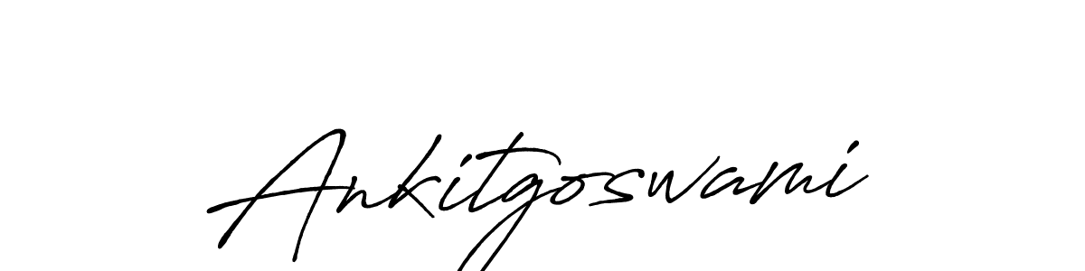 Make a beautiful signature design for name Ankitgoswami. Use this online signature maker to create a handwritten signature for free. Ankitgoswami signature style 7 images and pictures png