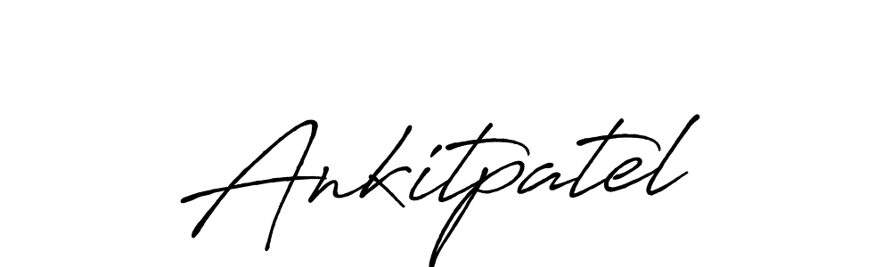 How to Draw Ankitpatel signature style? Antro_Vectra_Bolder is a latest design signature styles for name Ankitpatel. Ankitpatel signature style 7 images and pictures png