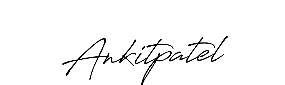 How to Draw Ankitpatel signature style? Antro_Vectra_Bolder is a latest design signature styles for name Ankitpatel. Ankitpatel signature style 7 images and pictures png