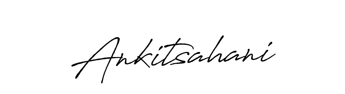 It looks lik you need a new signature style for name Ankitsahani. Design unique handwritten (Antro_Vectra_Bolder) signature with our free signature maker in just a few clicks. Ankitsahani signature style 7 images and pictures png