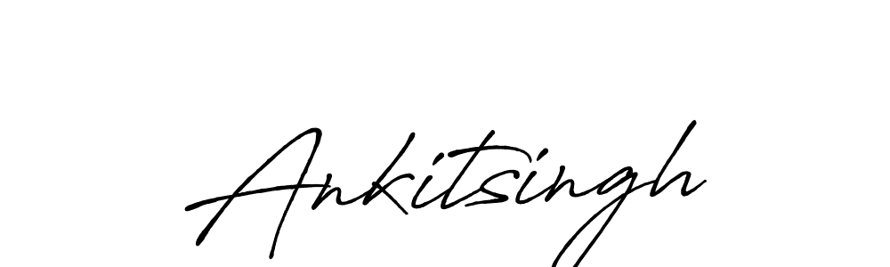 Antro_Vectra_Bolder is a professional signature style that is perfect for those who want to add a touch of class to their signature. It is also a great choice for those who want to make their signature more unique. Get Ankitsingh name to fancy signature for free. Ankitsingh signature style 7 images and pictures png