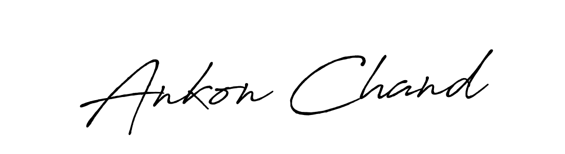 Antro_Vectra_Bolder is a professional signature style that is perfect for those who want to add a touch of class to their signature. It is also a great choice for those who want to make their signature more unique. Get Ankon Chand name to fancy signature for free. Ankon Chand signature style 7 images and pictures png