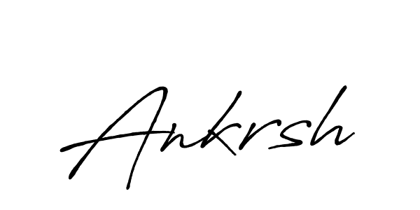 Also You can easily find your signature by using the search form. We will create Ankrsh name handwritten signature images for you free of cost using Antro_Vectra_Bolder sign style. Ankrsh signature style 7 images and pictures png