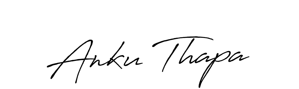 Also You can easily find your signature by using the search form. We will create Anku Thapa name handwritten signature images for you free of cost using Antro_Vectra_Bolder sign style. Anku Thapa signature style 7 images and pictures png