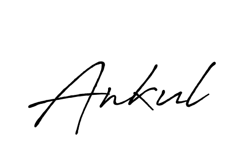 Make a beautiful signature design for name Ankul. With this signature (Antro_Vectra_Bolder) style, you can create a handwritten signature for free. Ankul signature style 7 images and pictures png