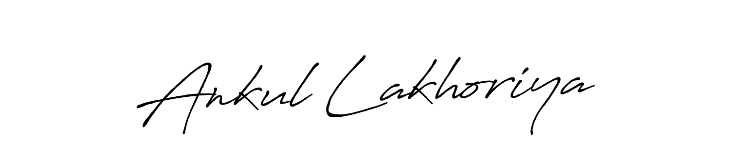 if you are searching for the best signature style for your name Ankul Lakhoriya. so please give up your signature search. here we have designed multiple signature styles  using Antro_Vectra_Bolder. Ankul Lakhoriya signature style 7 images and pictures png
