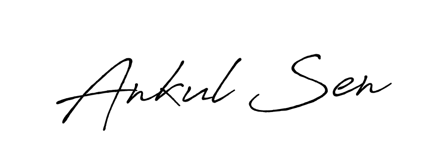 Once you've used our free online signature maker to create your best signature Antro_Vectra_Bolder style, it's time to enjoy all of the benefits that Ankul Sen name signing documents. Ankul Sen signature style 7 images and pictures png
