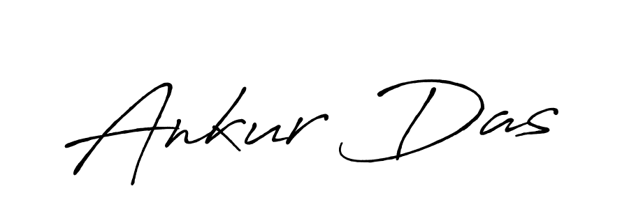 How to make Ankur Das name signature. Use Antro_Vectra_Bolder style for creating short signs online. This is the latest handwritten sign. Ankur Das signature style 7 images and pictures png