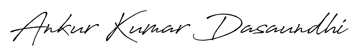Similarly Antro_Vectra_Bolder is the best handwritten signature design. Signature creator online. You can use it as an online autograph creator for name Ankur Kumar Dasaundhi. Ankur Kumar Dasaundhi signature style 7 images and pictures png