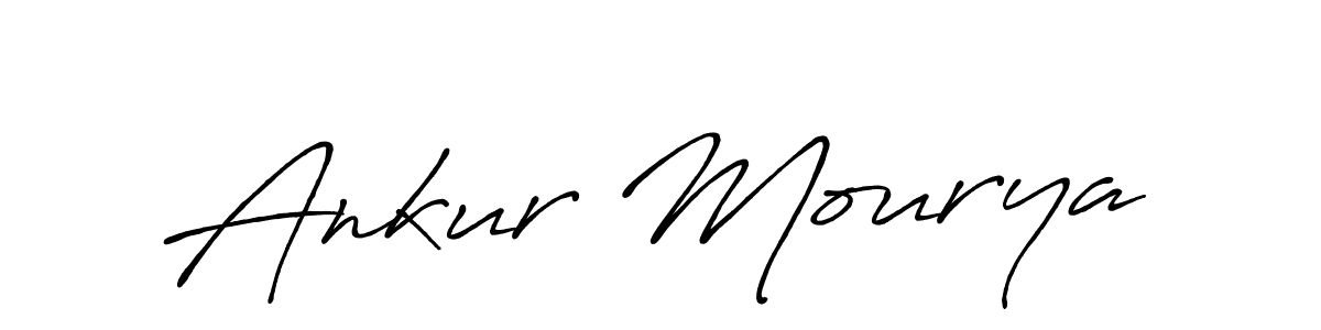 Use a signature maker to create a handwritten signature online. With this signature software, you can design (Antro_Vectra_Bolder) your own signature for name Ankur Mourya. Ankur Mourya signature style 7 images and pictures png