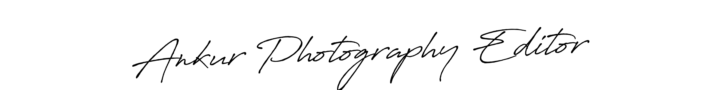 Also You can easily find your signature by using the search form. We will create Ankur Photography Editor name handwritten signature images for you free of cost using Antro_Vectra_Bolder sign style. Ankur Photography Editor signature style 7 images and pictures png
