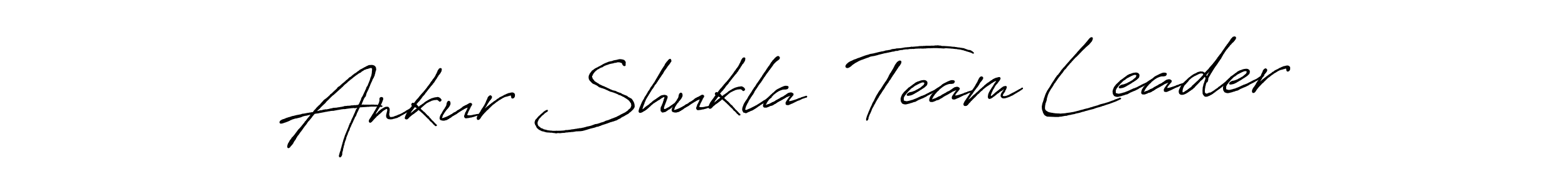 Here are the top 10 professional signature styles for the name Ankur Shukla  Team Leader. These are the best autograph styles you can use for your name. Ankur Shukla  Team Leader signature style 7 images and pictures png